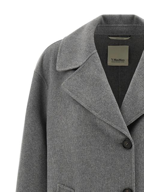 Max Mara Zoe notched-lapel coat - Grey