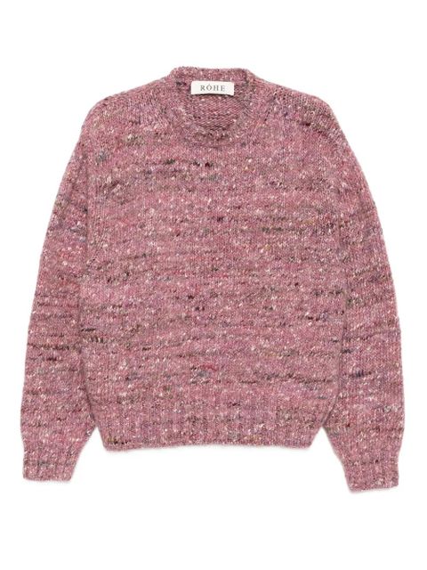 Róhe wool-blended jumper - Pink - zdjęcie produktu nr 1