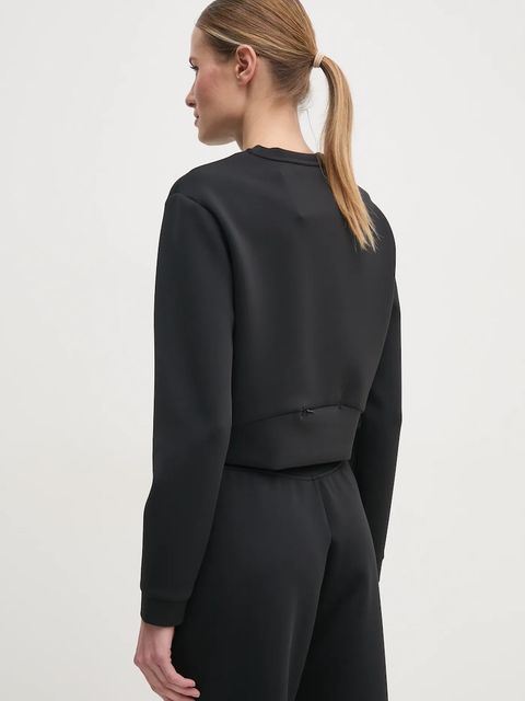 Calvin Klein Performance bluza treningowa kolor czarny gładka LVGWS5W305