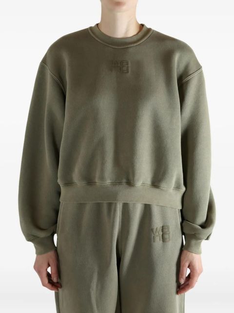 Alexander Wang embossed sweatshirt - Green - zdjęcie produktu nr 2