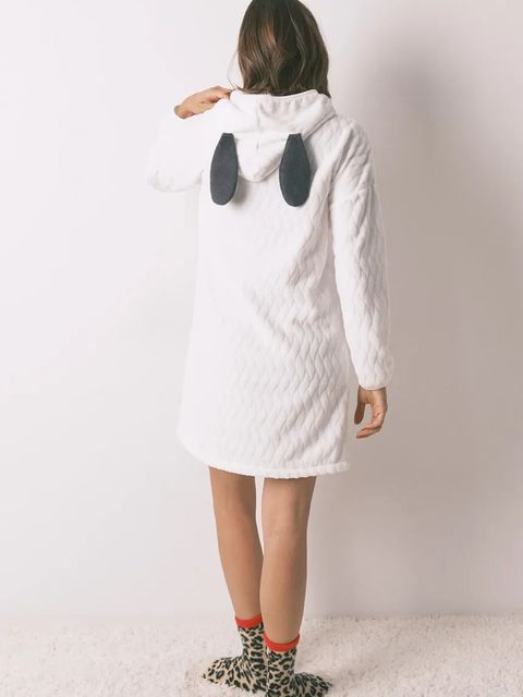 women'secret bluza piżamowa SNOOPY damska kolor beżowy 4442119