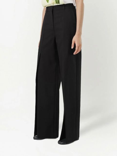 Burberry Charlie wool tailored trousers - Black - zdjęcie produktu nr 2
