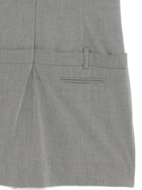 STAUD Skyla dress - Grey