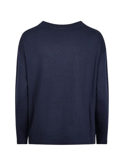 Weekend Max Mara crew-neck T-shirt - Blue - zdjęcie produktu nr 2