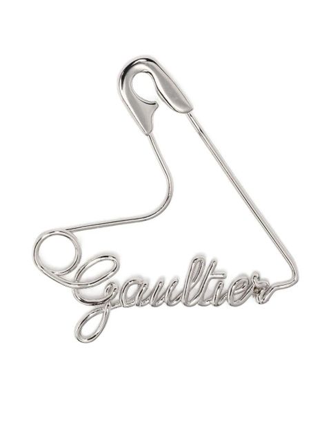 Jean Paul Gaultier gaultier safety-pin brooch - Silver - zdjęcie produktu nr 1