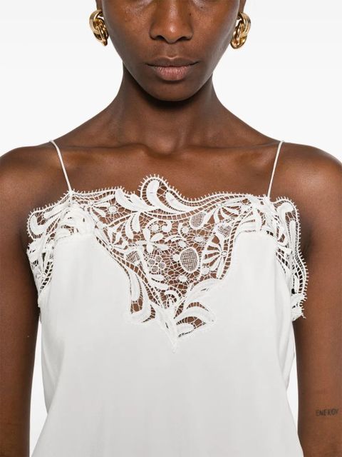 Ferragamo silk top - White