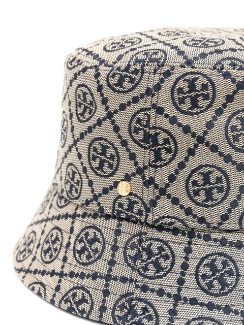 Tory Burch logo-jacquard bucket hat - Blue - zdjęcie produktu nr 2