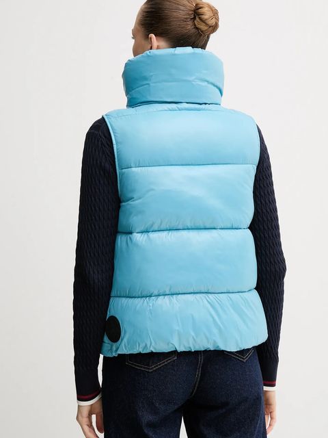 Save The Duck bezrękawnik AMA kolor niebieski zimowy D82333W.LOVE21