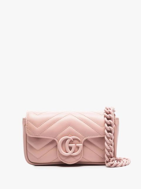 Gucci GG Marmont belt bag - Pink