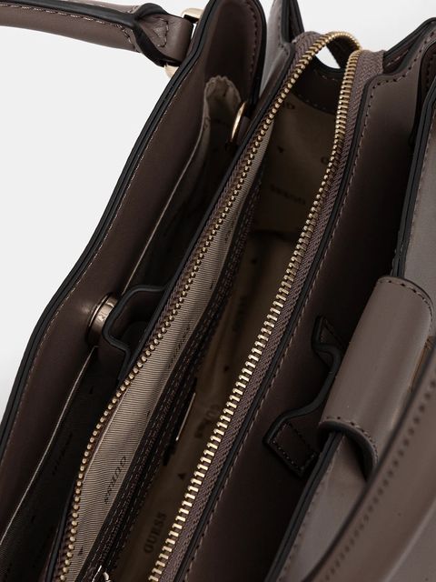 Guess torebka JANE kolor brązowy HWVG98 91050