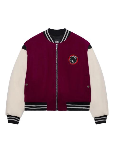 GCDS patch-motif bomber jacket - Red - zdjęcie produktu nr 1