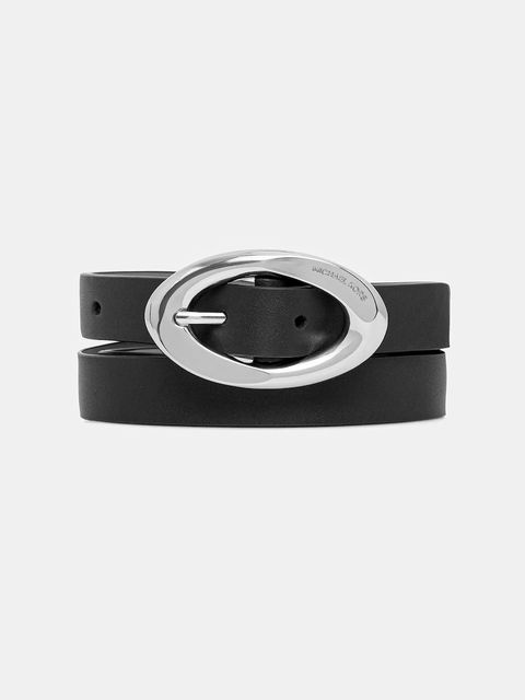 MICHAEL Michael Kors pasek damski kolor czarny 29MKWB529006