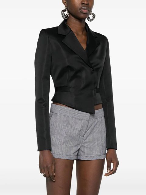 Coperni cropped double-breasted blazer - Black - zdjęcie produktu nr 2