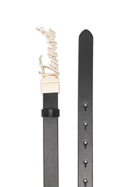 TWINSET logo-detail belt - Black - zdjęcie produktu nr 2