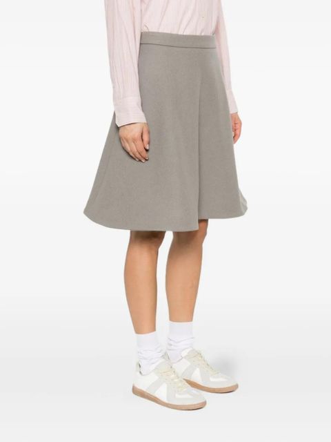 AMI Paris wool midi skirt - Green - zdjęcie produktu nr 1