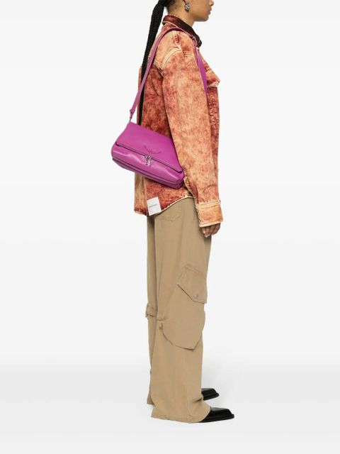 Zadig&Voltaire Rocky grained crossbody bag - Purple - zdjęcie produktu nr 2