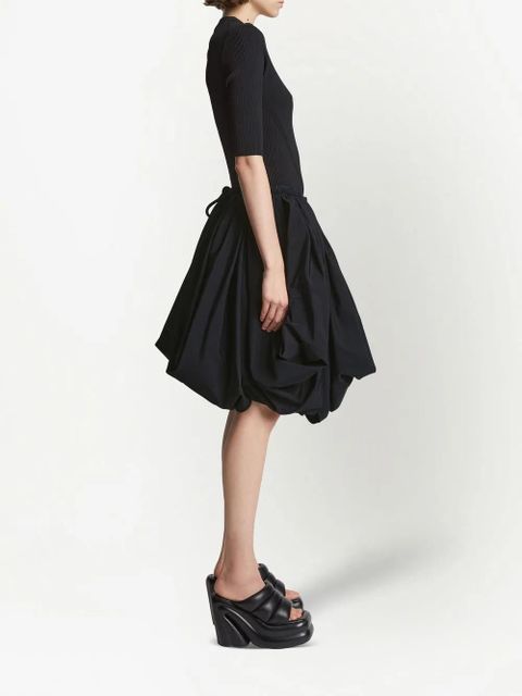 Proenza Schouler drawstring-waist full skirt - Black