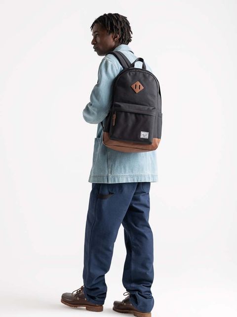 Herschel Plecak Heritage™ kolor czarny duży gładki