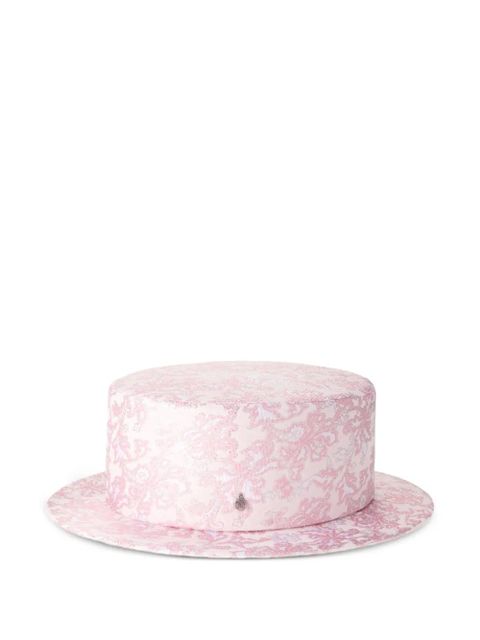 Maison Michel jacquard hat - Pink - zdjęcie produktu nr 1