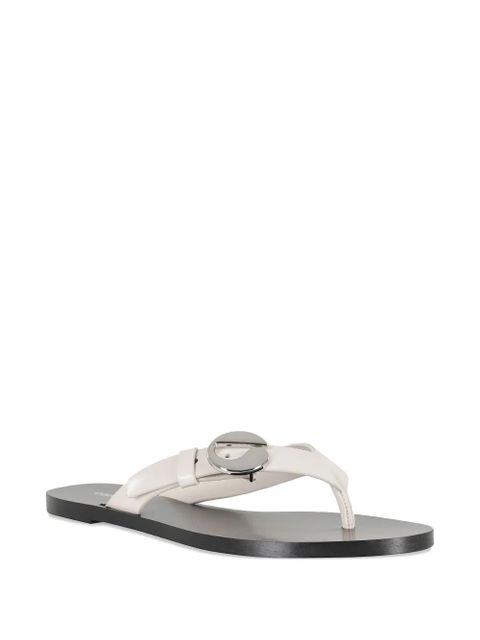Coperni Belt buckle thong flip flops - White - zdjęcie produktu nr 2