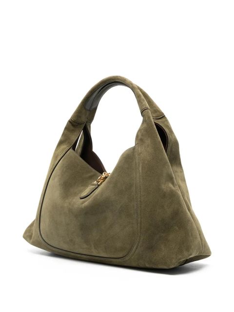 Gucci Softbit horsebit-closure maxi tote bag - Green