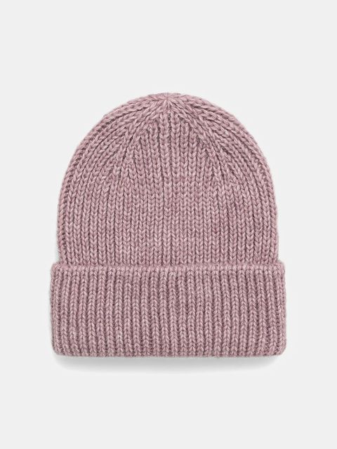 Answear.LAB czapka z wełną kolor fioletowy