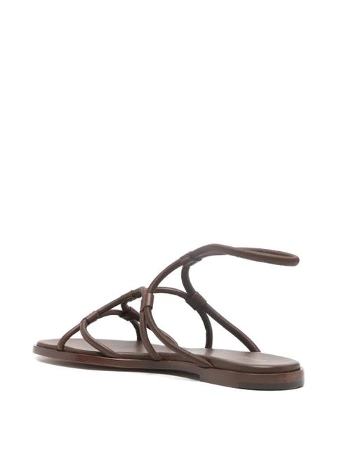 Gianvito Rossi tubolare-strap sandals - Brown