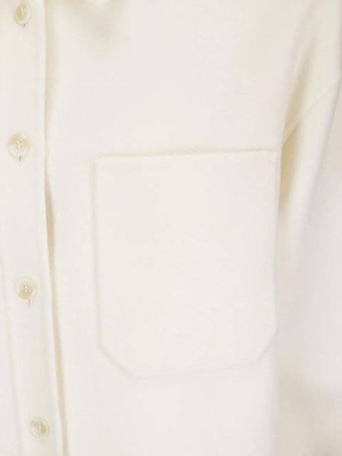 Sportmax Riber chest-pocket shirt - Neutrals