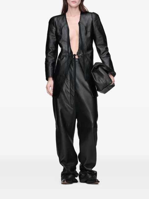 Maison Margiela medium Box tote bag - Black - zdjęcie produktu nr 2