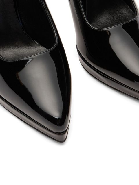 Casadei 100mm Michelle pumps - Black