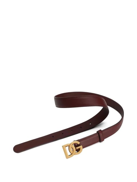 Dolce & Gabbana leather belt - Red