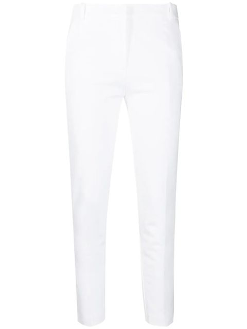 PINKO Bello slim-fit trousers - White