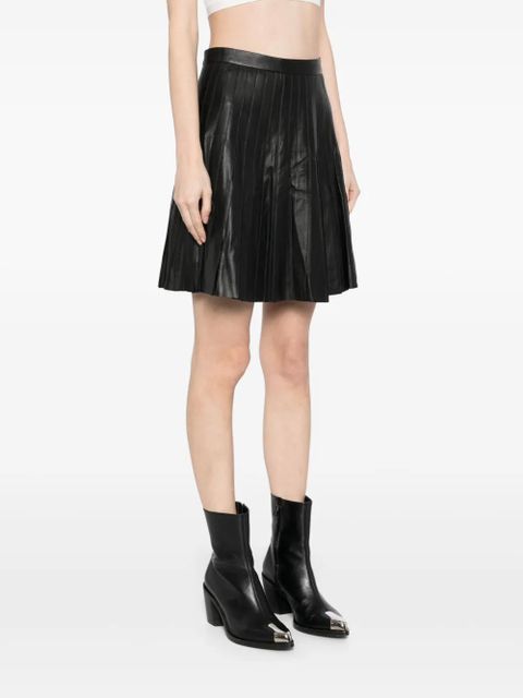 Yves Salomon pleated mini skirt - Black - zdjęcie produktu nr 2