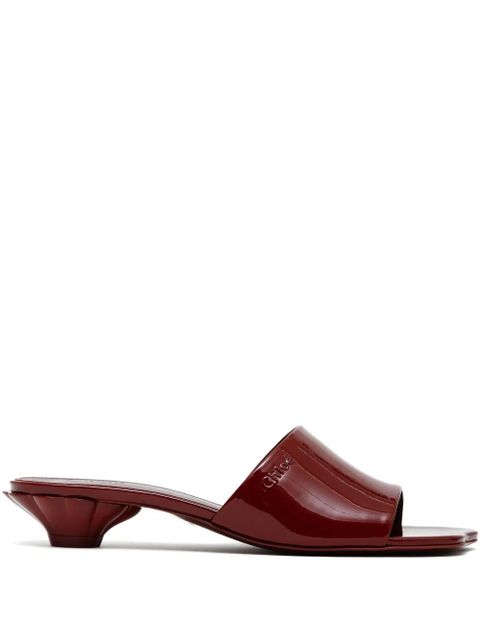Chloé Flower sandals - Red - zdjęcie produktu nr 1