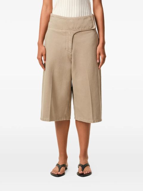 AMI Paris wrapped bermuda shorts - Neutrals