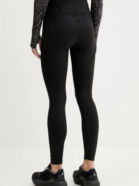 adidas by Stella McCartney legginsy treningowe TruePurpose damskie kolor czarny gładkie JW4557