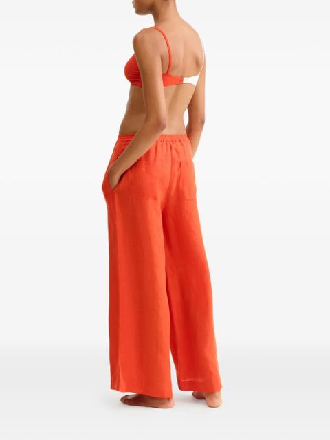 ERES elasticated-waist trousers - Orange