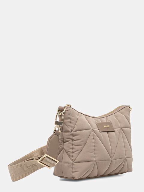 BOSS torebka kolor beżowy 50552481
