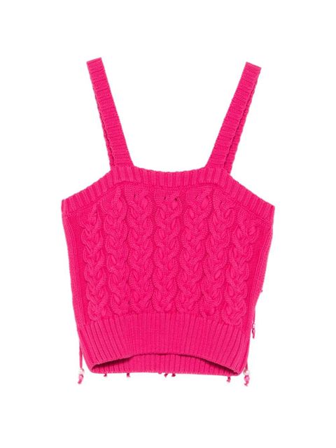 PINKO Potassio beaded-embellishment vest - zdjęcie produktu nr 2