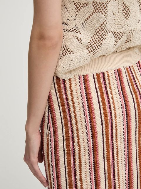 Hoss Intropia spódnica kolor pomarańczowy maxi rozkloszowana 8429026