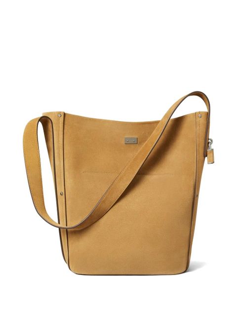 Tory Burch slim Lock bucket bag - Neutrals