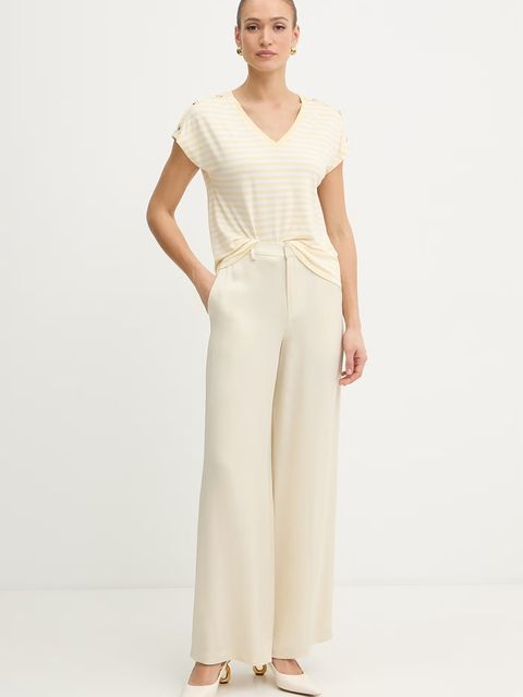 Morgan t-shirt damski z wiskozy - zdjęcie produktu nr 1