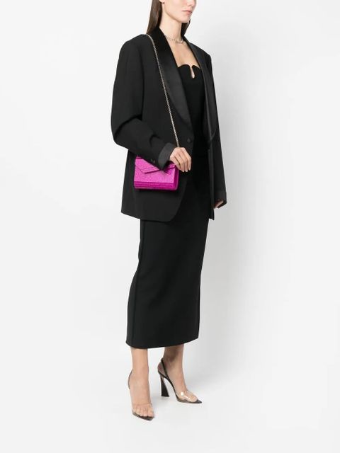 Jimmy Choo Candy glitter clutch bag - Pink