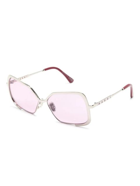Marni Eyewear Silver Unila oversize-frame sunglasses - zdjęcie produktu nr 2