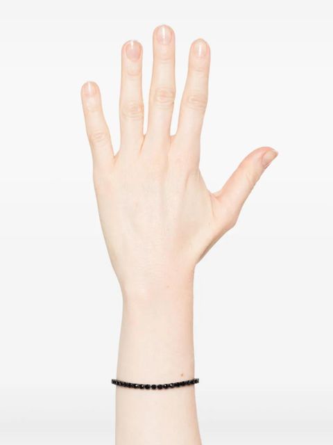 Swarovski Matrix tennis ruthenium bracelet - Black - zdjęcie produktu nr 2