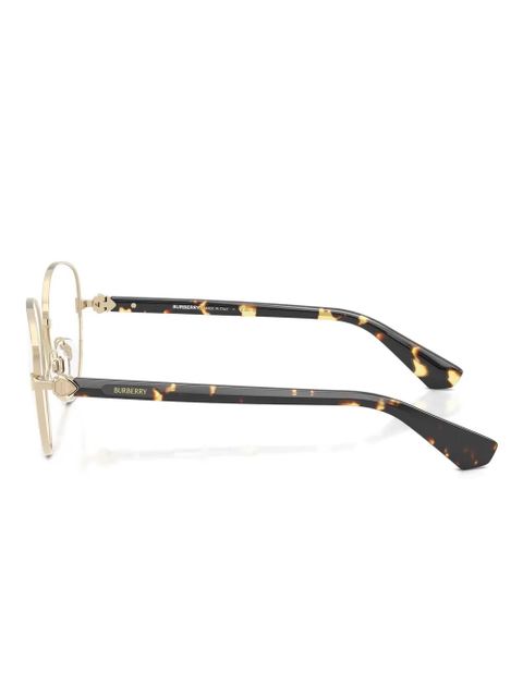 Burberry Eyewear oval-framed glasses - Gold