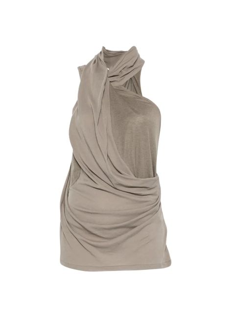 ENTIRE STUDIOS sleeveless draped-design top - Neutrals - zdjęcie produktu nr 1