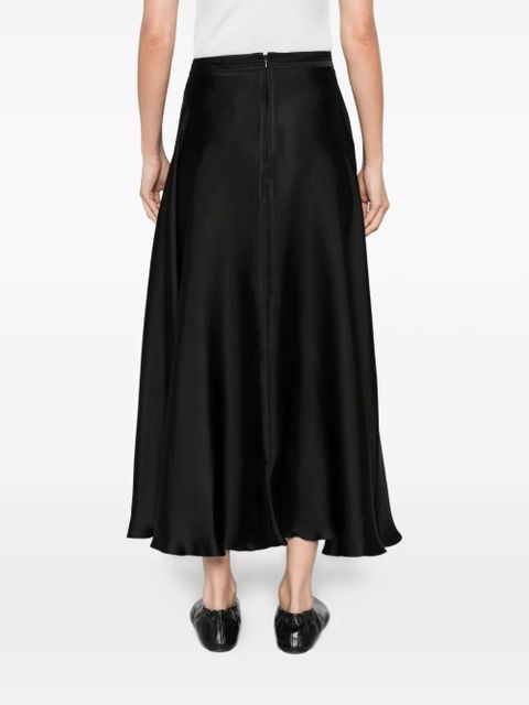ANINE BING Christina slit skirt - Black