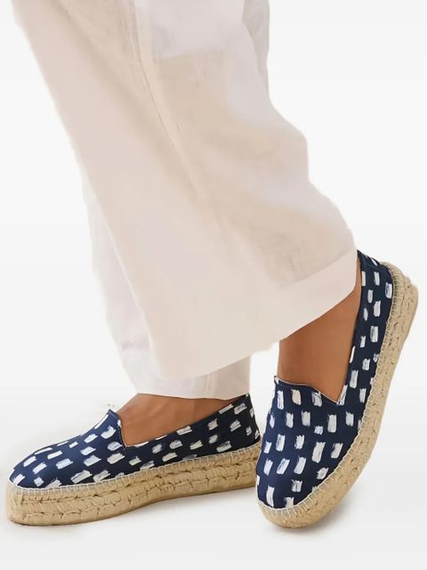 Manebi double-sole patterned espadrilles - Blue - zdjęcie produktu nr 1