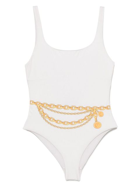 Versace Treasure-print swimsuit - Neutrals - zdjęcie produktu nr 1